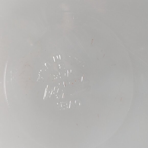 Anchor Hocking Milk Glass 22K trimmed Divided Relish dish, Vintage anchorglass - Picture 15 of 15